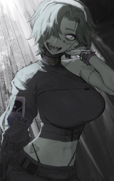 Zombie Gal | Morgue Grimms