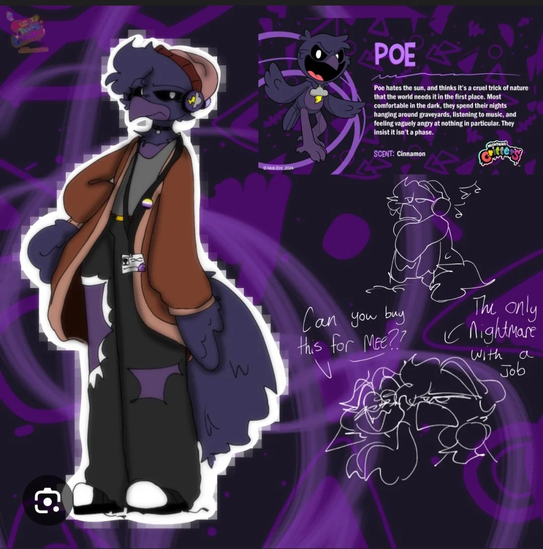 Poe the raven