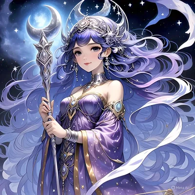 🌙🔮The goddess of the night✨💎- The Realm of Gods👑