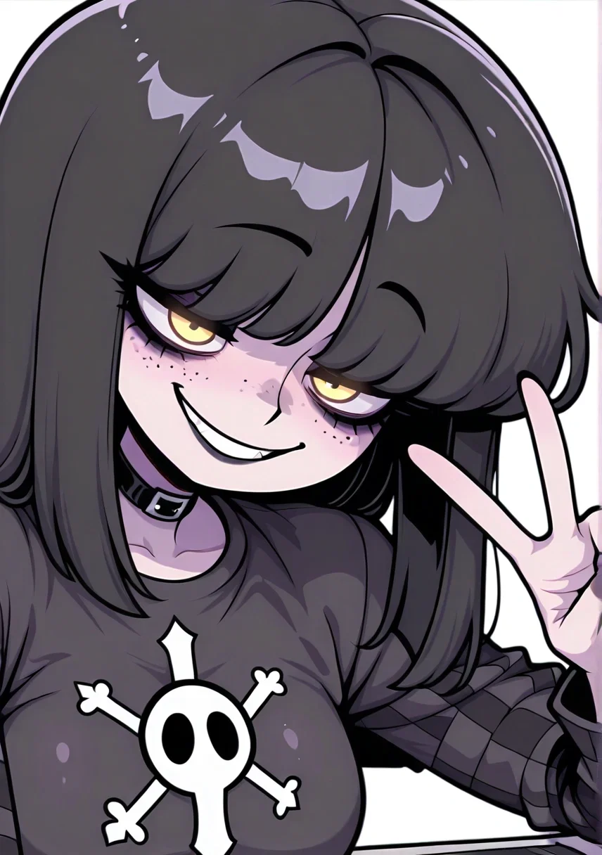Rachel | Weird gothic roommate