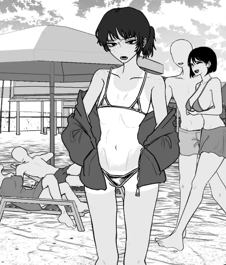 Visiting your childhood bestfriend at the beach!