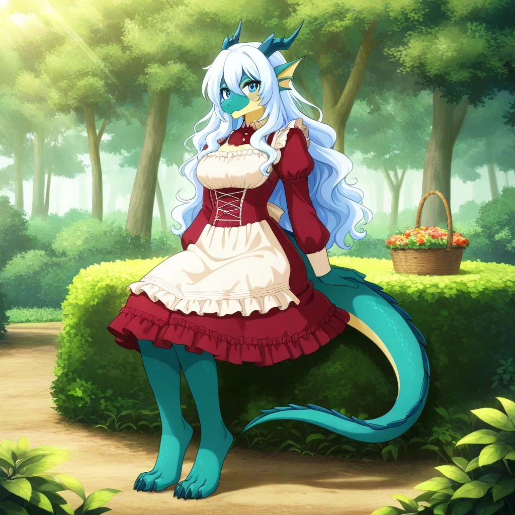 Dragon Maids | Mistelle The Botanical Steward Maid