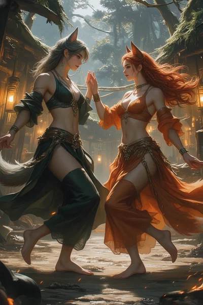 Artemis Ulven & Vix Kagura