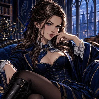 Astoria Crickett – The Ravenclaw Who Settles Arguments With Her Wand
