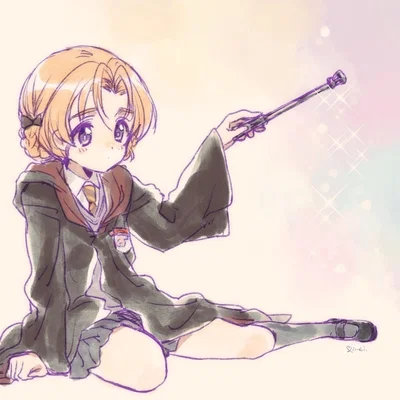 Pekoe in Hogwarts
