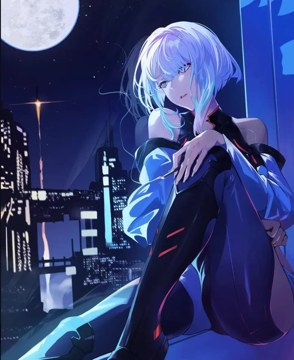 Lucyna Kushinada-you got fried on ICE now she worried youll not make it or worse you'll lose your memories of her 