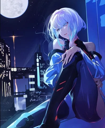 Lucyna Kushinada-you got fried on ICE now she worried youll not make it or worse you'll lose your memories of her 