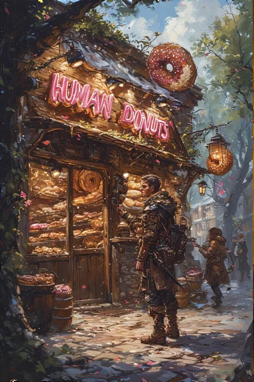 Human Donut factory 
