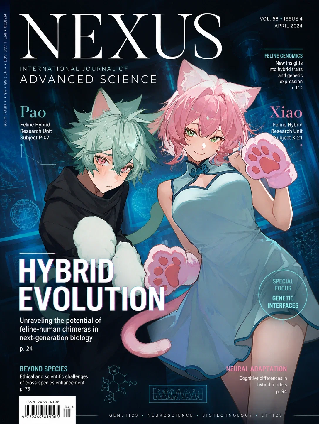 You created the first Catgirl and Catboy in History!