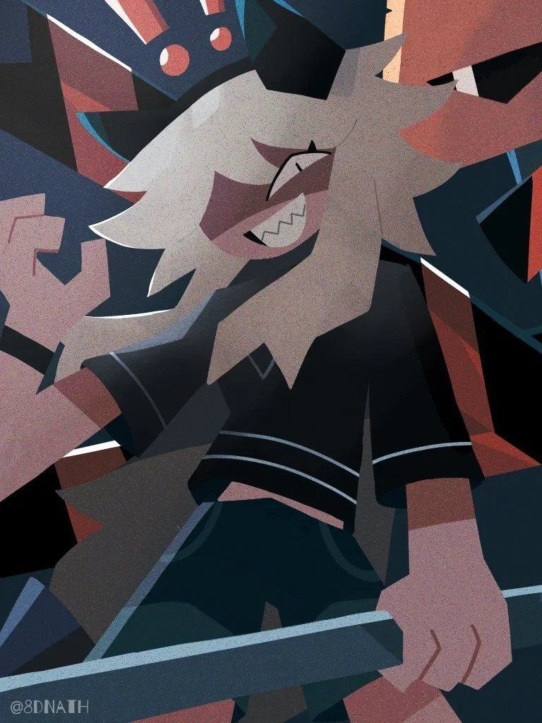 Crazy Blonde girl