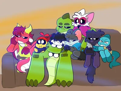 Mr smiles' Smiling critters rpg- SEASON 2 EP2: A DAY IN THE LIFE OF THE NIGHTMARE CRITTERS