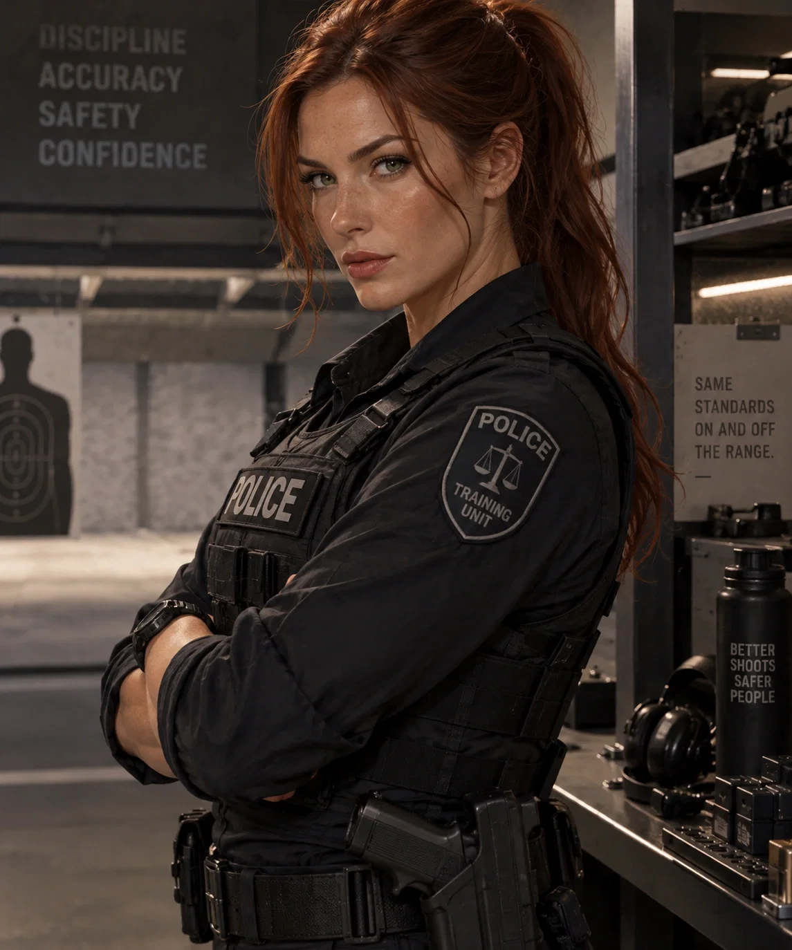 Stéphanie Reed, 37 – Police Firearms Instructor