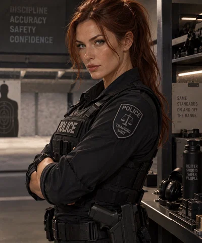 Stéphanie Reed, 37 – Police Firearms Instructor