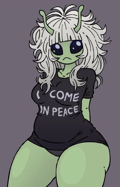 A Weird Alien Fellow Approaches...