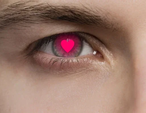 You have love-spell eyes
