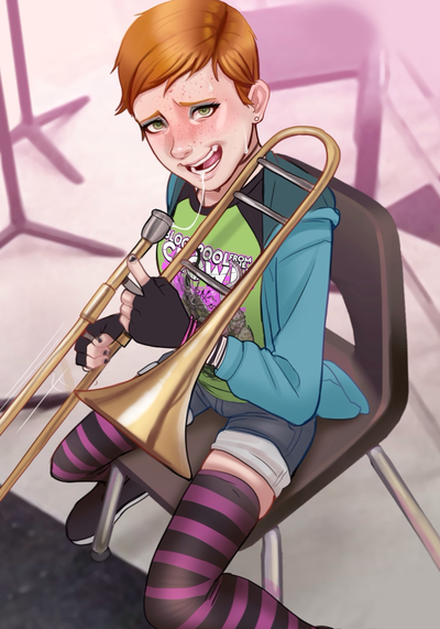 Cringey Band Student