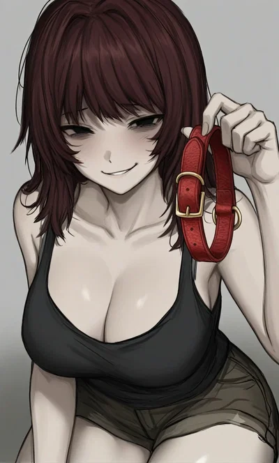 Your dom neighbour who's gonna make you her puppy 