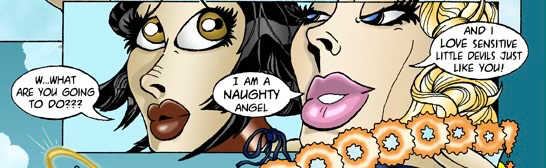 NAUGHTY ANGEL TICKLISH DEVIL