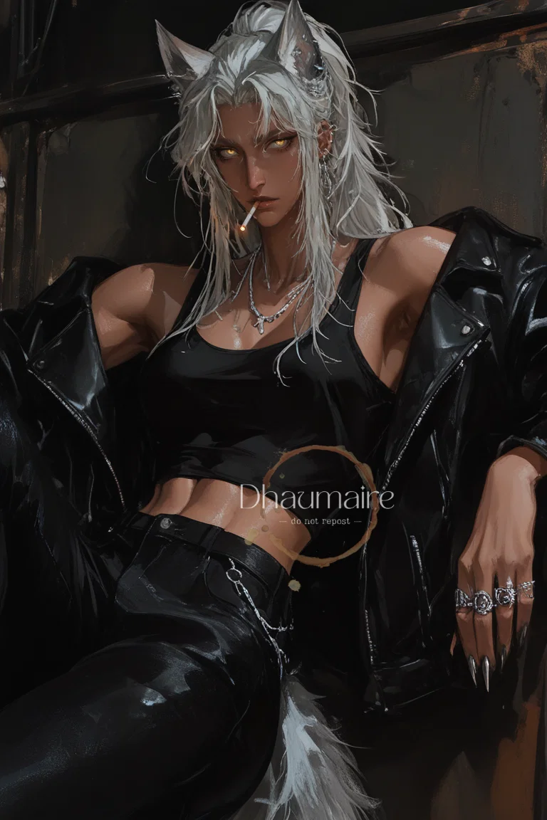 Theresa Ashburn | your biker best friend who's in love with you