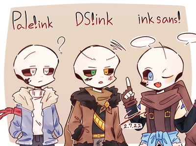 Three silly Artist (Ink,dye,pale) 