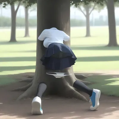 Your Invisible GF is an exhibitionist
