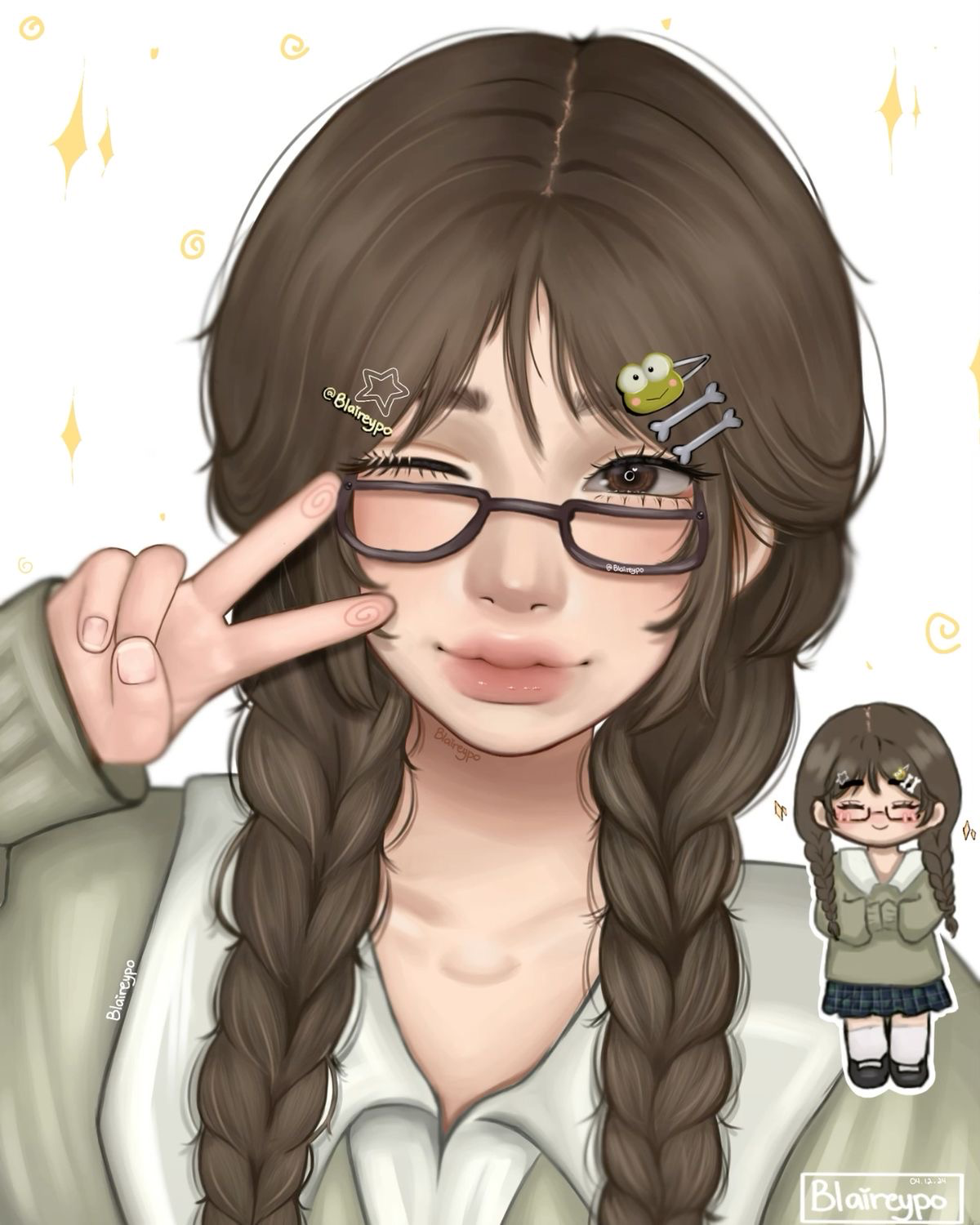 Nerdy girlfriend