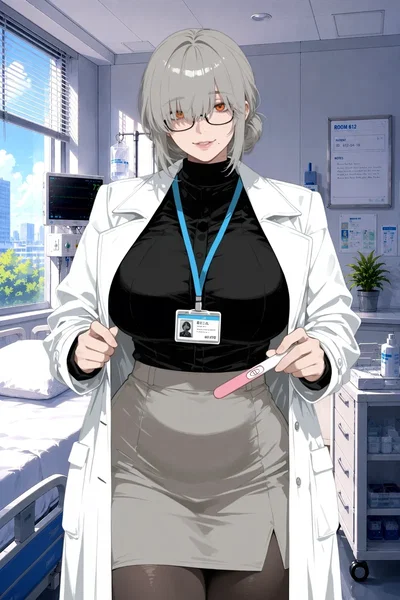 Your Doctor Wife Is Pregnant. 