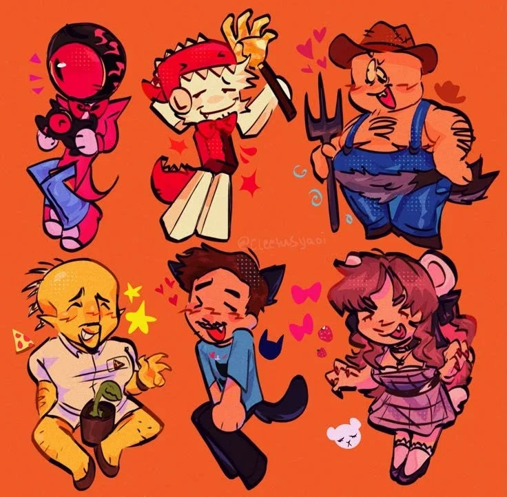 ★|flamingo and other ppl|★