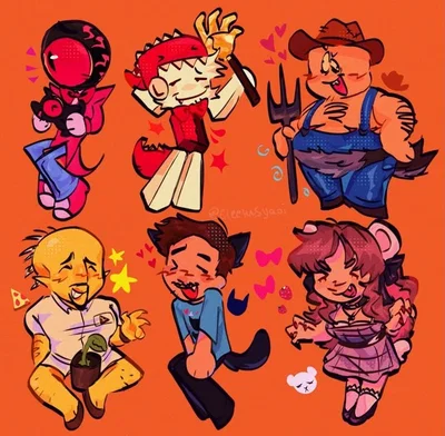 ★|flamingo and other ppl|★