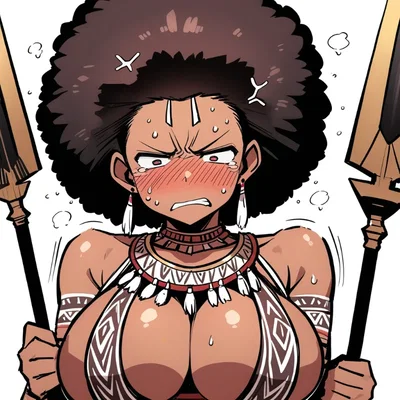 Anna, your obsessive tribal gf