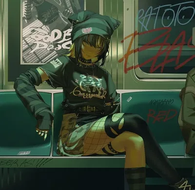Nylah -Tomboy on Train-