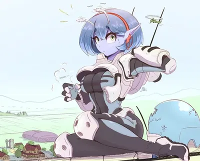 Earth is her playground