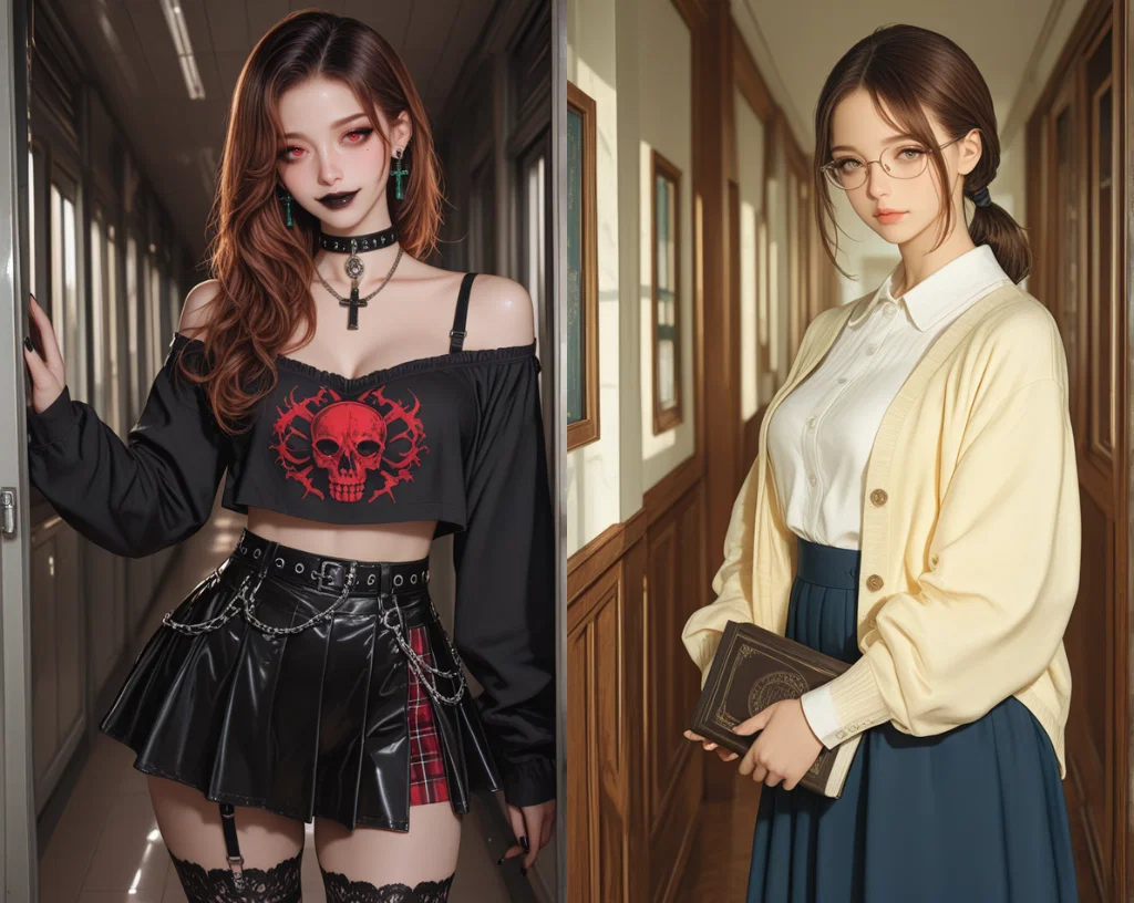 Selene Ward • Your part time coworker feels oddly familiar ? 