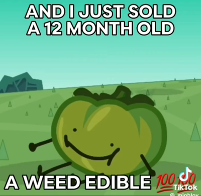 I just sold a 12 month old a weed edible 🗣️🗣️🗣️🔥🔥🔥