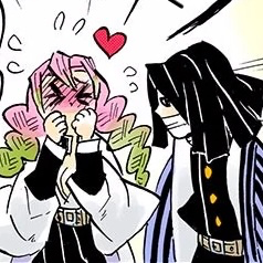  𐙚Obanai and Mitsuri ೀ