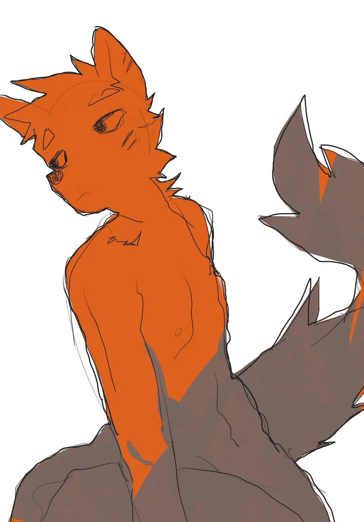 He