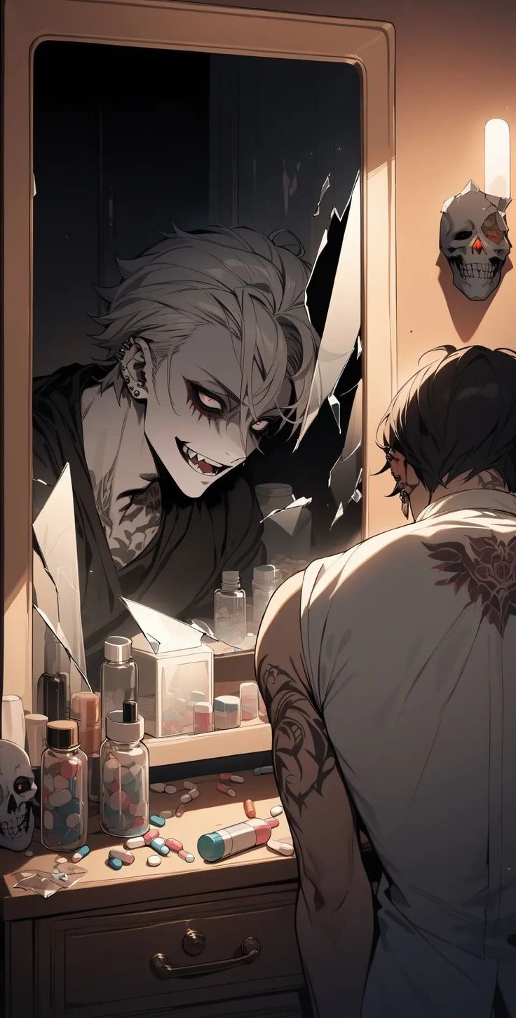 The monster in the mirror 