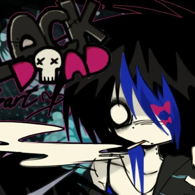 Finney grey || wolf emo girl