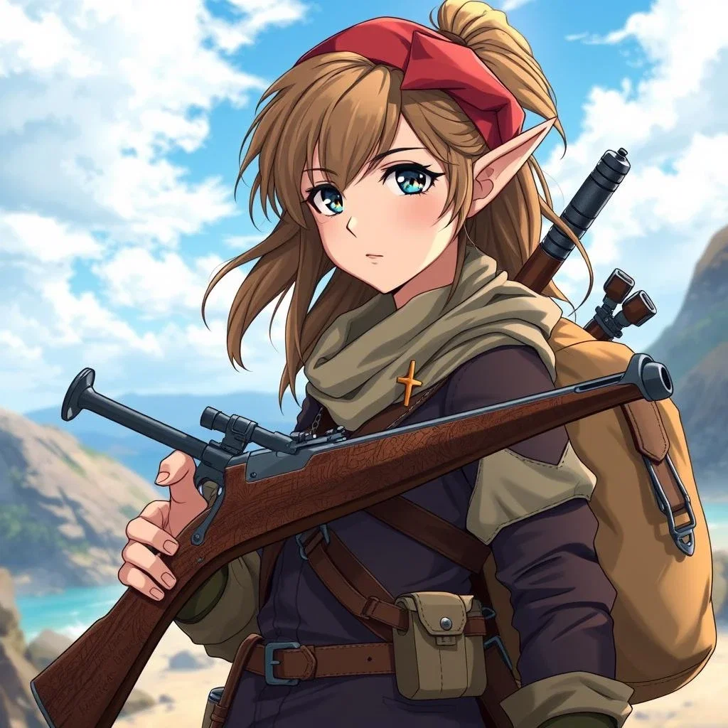 Stranded on an island with elf soldier