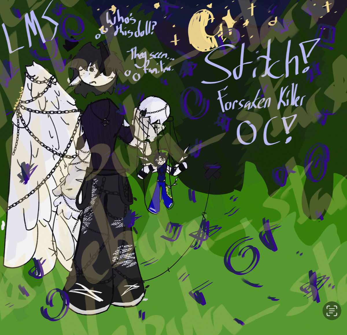 Stitch! (Forsaken version of my oc)