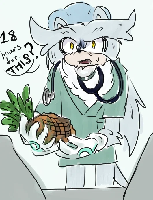 Devil Silver the hedgehog (Lucilver¿) |art...in progress. TRUST|
