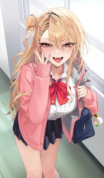 Reina Moriyama | Your Gyaru Bully Secretly likes you oooh!