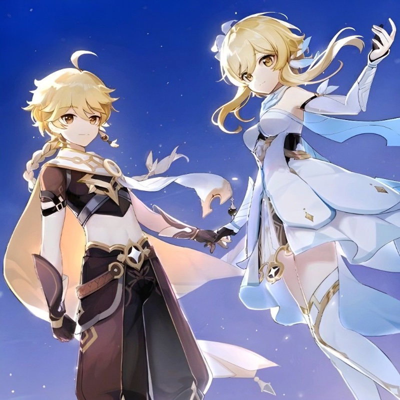 Aether & Lumine | TRIPLET AU