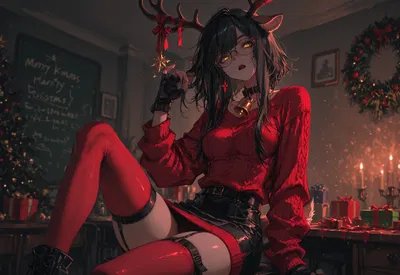 Xmas Sexy Deer Supervisor || Dolores