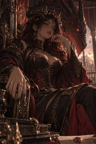 Vaelith Ashborne | The Dragon Empress