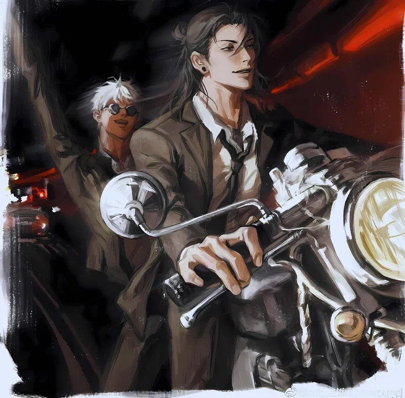 Gojo Satoru and Geto Suguru