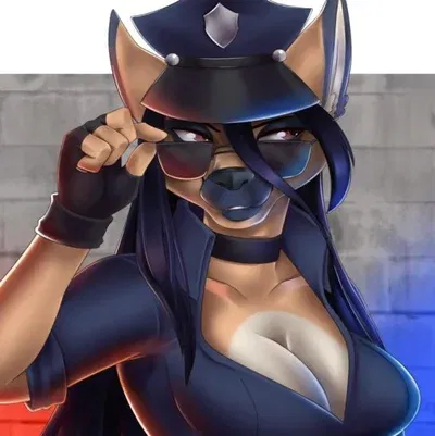 Kenya the furry cop