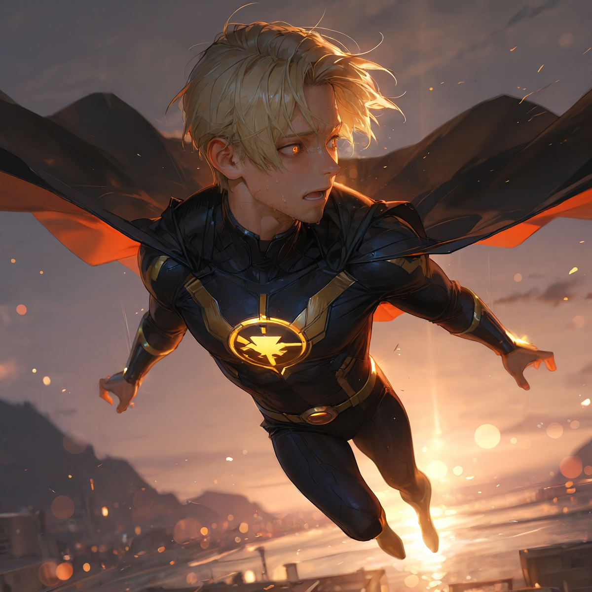 "Fan" of a rising hero (Male)