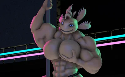 Artistic axolotl || Axol ||