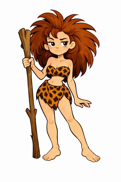 Cave woman